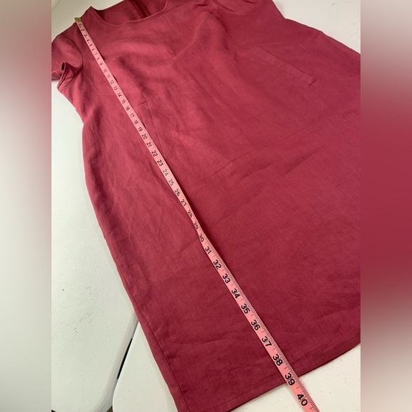 MASAI Nabla Linen Sheath Dress Boysenberry - Picture 10 of 10